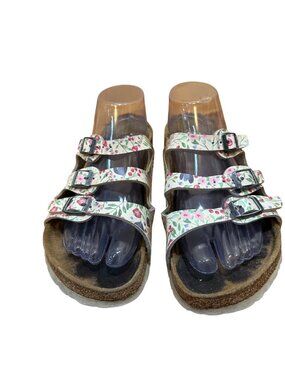 Birkenstock Florida Fresh Meadow Sandals Floral Garden Botanical Soft Girl Whims